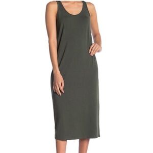 Philosophy Apparel Scoop Neck Midi Tank Dress
OLIVE GREEN / S